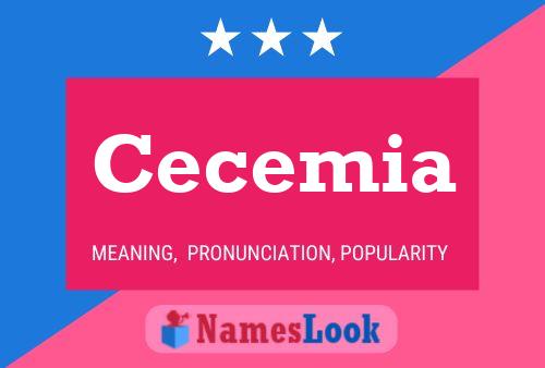 Cecemia Name Poster