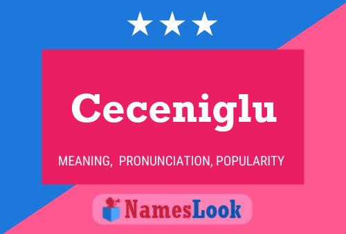 Ceceniglu Name Poster