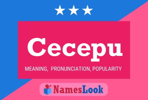 Cecepu Name Poster