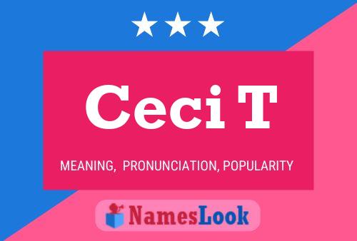 Ceci T Name Poster