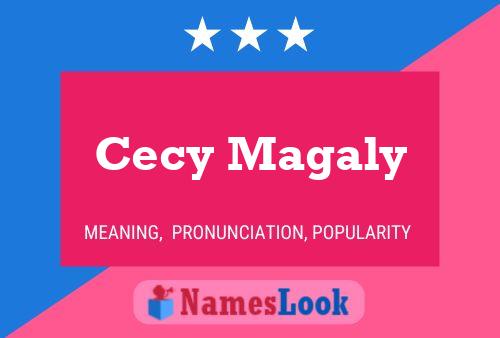 Cecy Magaly Name Poster