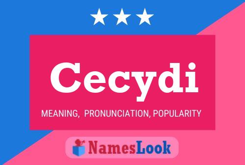 Cecydi Name Poster