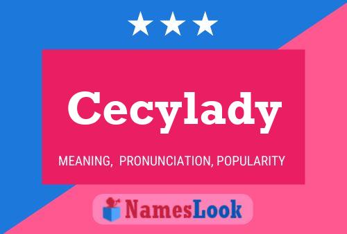 Cecylady Name Poster