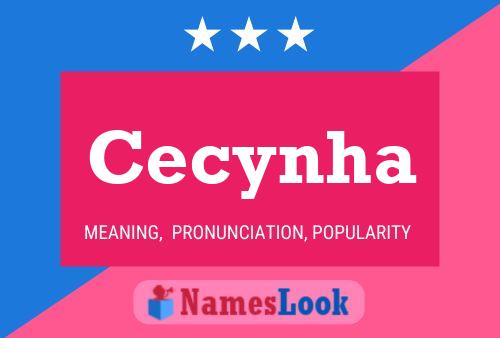 Cecynha Name Poster