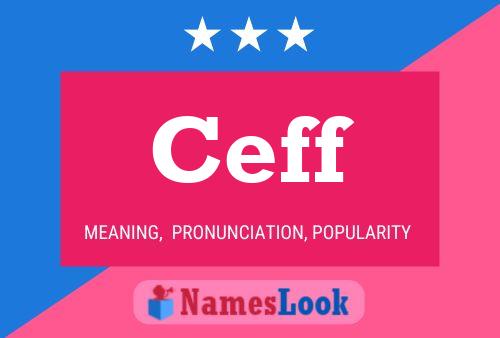 Ceff Name Poster