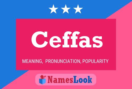 Ceffas Name Poster