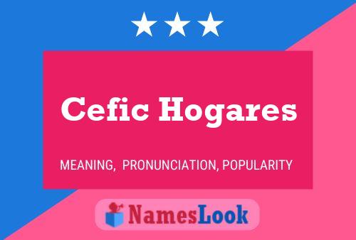 Cefic Hogares Name Poster