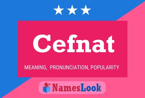 Cefnat Name Poster