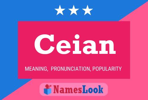 Ceian Name Poster