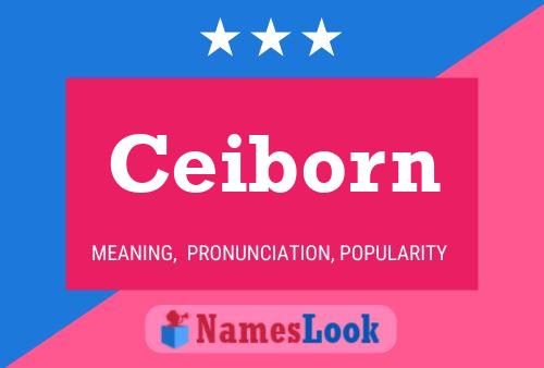 Ceiborn Name Poster