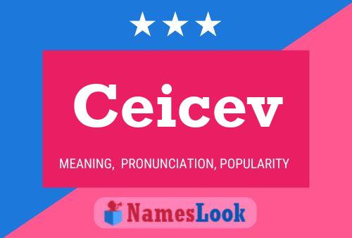 Ceicev Name Poster