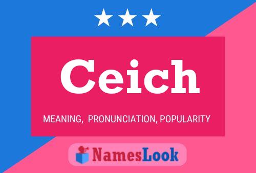 Ceich Name Poster