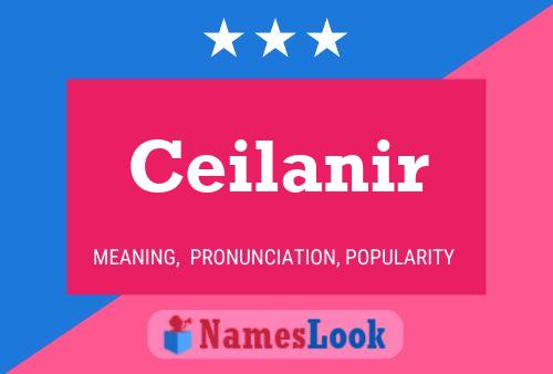 Ceilanir Name Poster