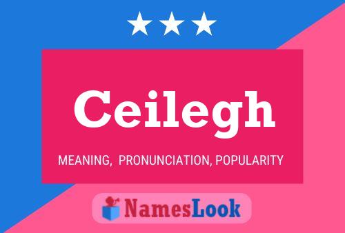 Ceilegh Name Poster