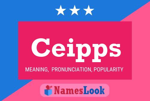 Ceipps Name Poster