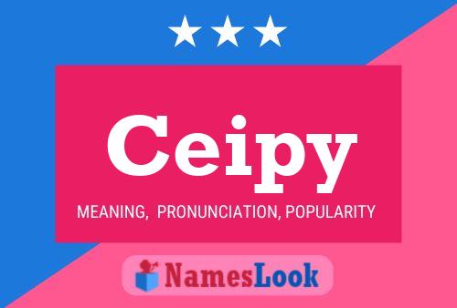 Ceipy Name Poster