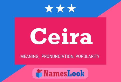 Ceira Name Poster