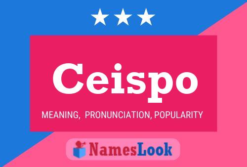 Ceispo Name Poster