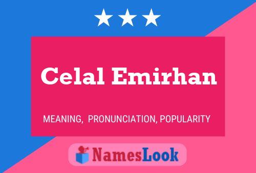 Celal Emirhan Name Poster