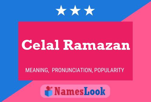 Celal Ramazan Name Poster