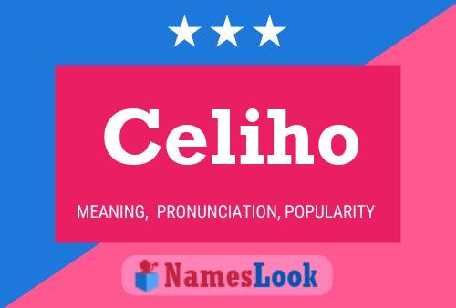 Celiho Name Poster