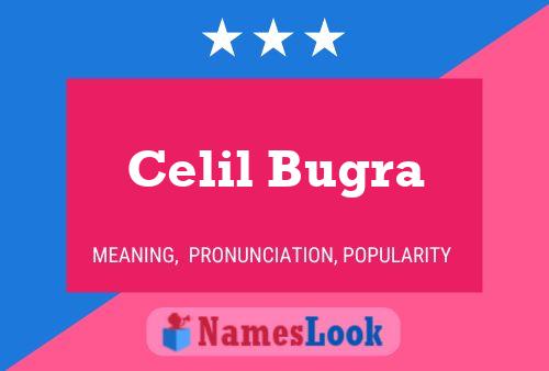 Celil Bugra Name Poster