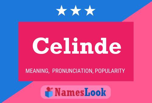 Celinde Name Poster