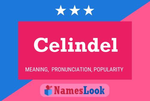 Celindel Name Poster