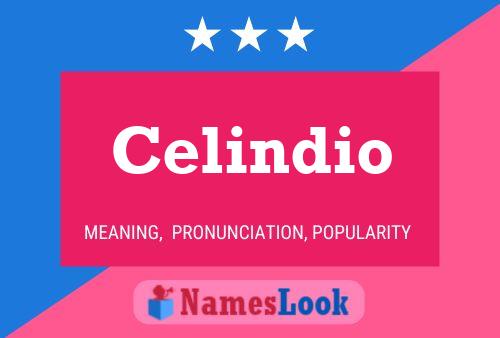 Celindio Name Poster