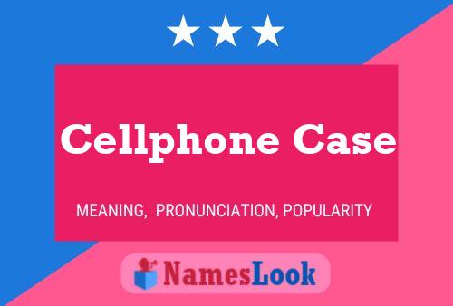 Cellphone Case Name Poster