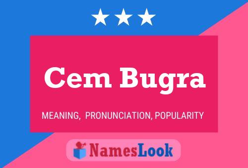 Cem Bugra Name Poster