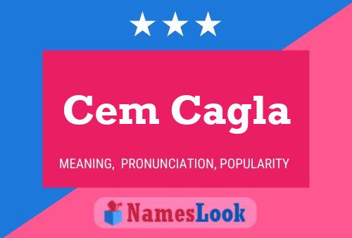 Cem Cagla Name Poster