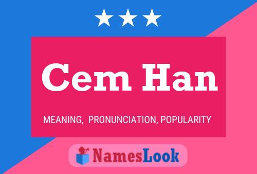 Cem Han Name Poster