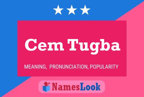 Cem Tugba Name Poster