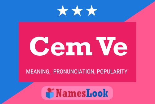 Cem Ve Name Poster