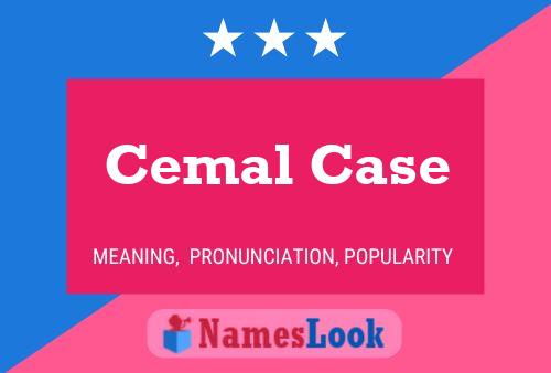 Cemal Case Name Poster