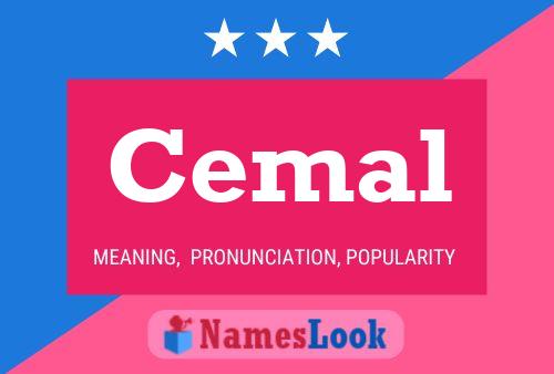 Cemal Name Poster