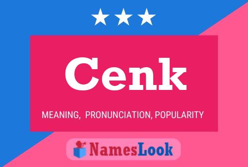 Cenk Name Poster