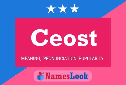 Ceost Name Poster