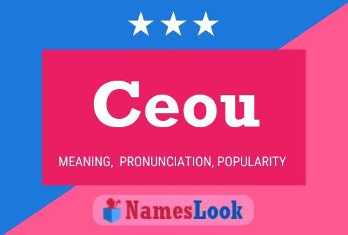 Ceou Name Poster