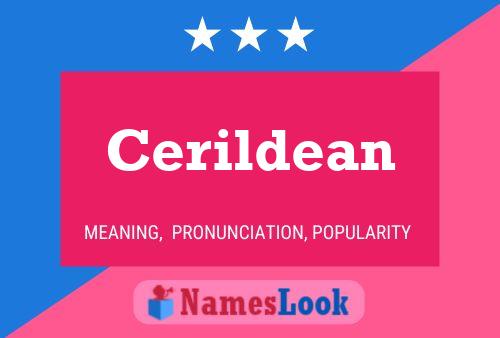 Cerildean Name Poster