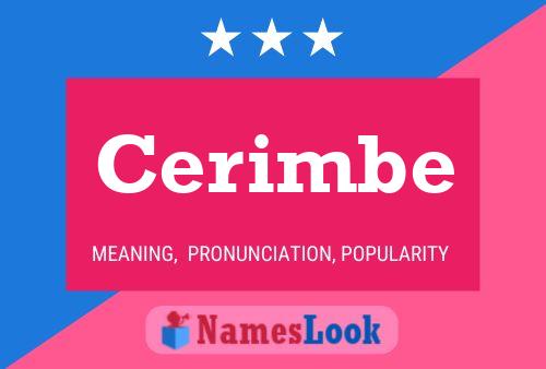 Cerimbe Name Poster