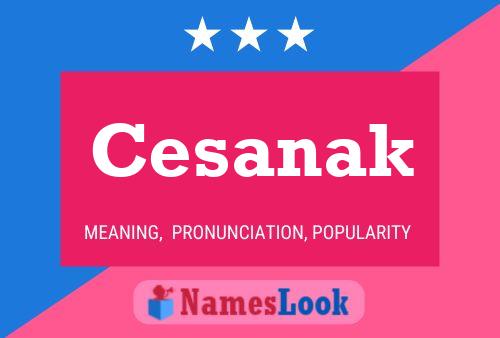 Cesanak Name Poster