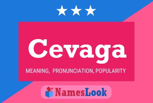 Cevaga Name Poster