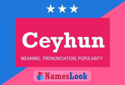 Ceyhun Name Poster