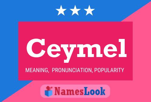 Ceymel Name Poster