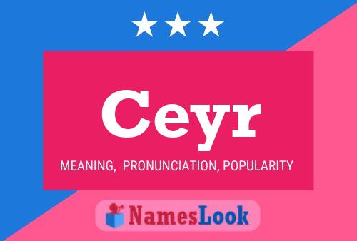 Ceyr Name Poster