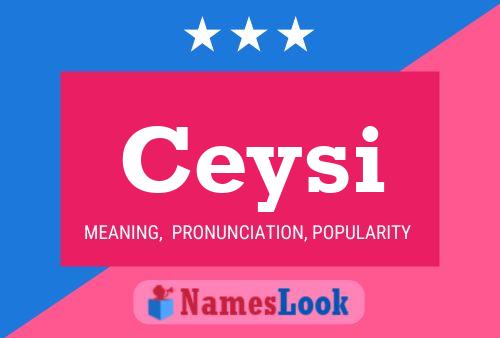 Ceysi Name Poster