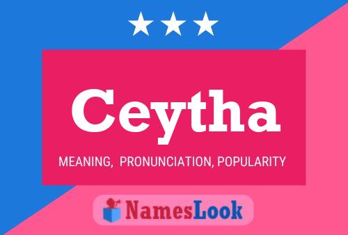 Ceytha Name Poster