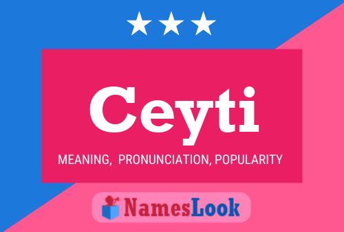 Ceyti Name Poster